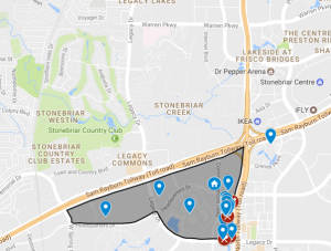 Legacy West Map