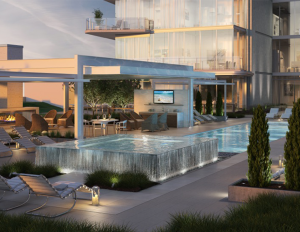 Windrose Tower Luxury Amenities - Pool Deck