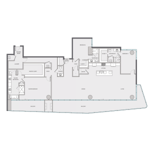 Floor 27 Southeast Floorplan